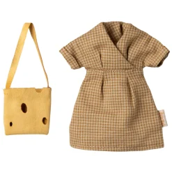Maileg Dress and Bag (Mum Mouse)