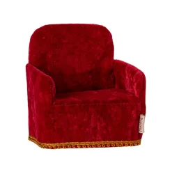 Maileg Folding Chair - Red (Mouse)
