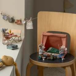 Maileg Hiker Mouse 2025 - Thin Stripes (Big Brother)