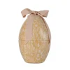 Maileg Metal Easter Egg (Cream Yellow)