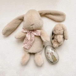Maileg Mini Plush Bunny (Cream Peach)