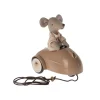 Maileg Mouse Car (Dark Powder)