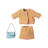 Maileg 2-Piece Suit with Bag (Mum Mouse)