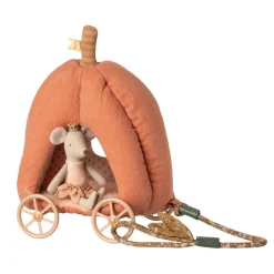 Maileg Pumpkin Carriage (Mouse)