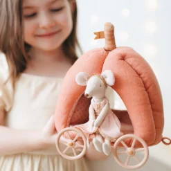Maileg Pumpkin Carriage (Mouse)