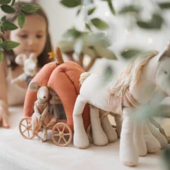 Maileg Pumpkin Carriage (Mouse)