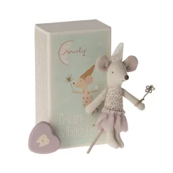 Maileg Tooth Fairy Mouse in Matchbox (Little Sister)