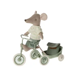 Maileg Tricycle Mouse 2024 - Green (Big Brother)