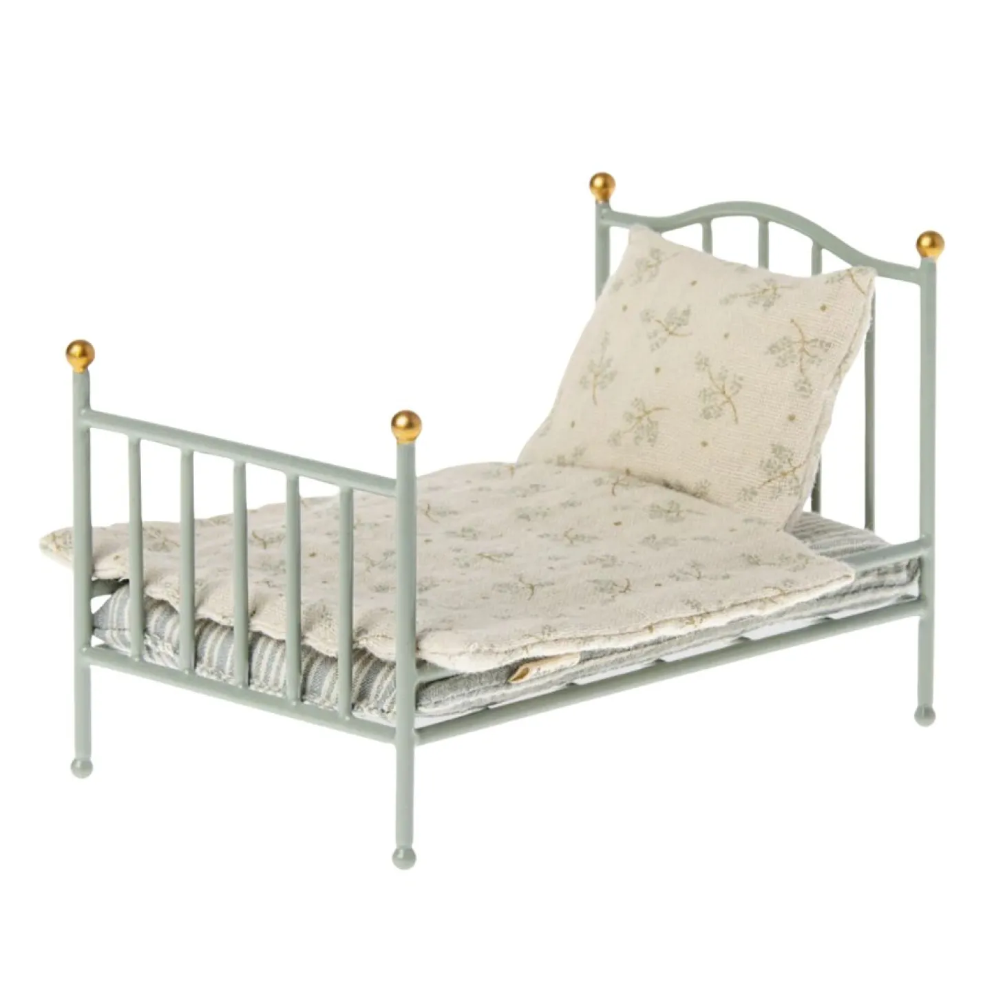 Maileg Vintage Bed - Mint (Mouse)
