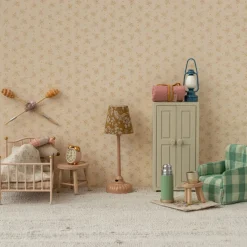 Maileg Vintage Bed - Rose (Mouse)