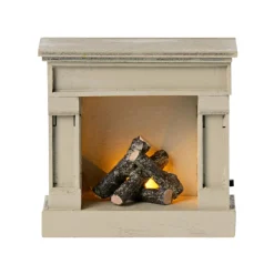 Maileg Vintage Fireplace - Off-White (Mouse)