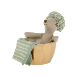 Maileg Wellness Mouse - Mint Green (Big Sister/Brother)