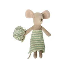 Maileg Wellness Mouse - Mint Green (Big Sister/Brother)