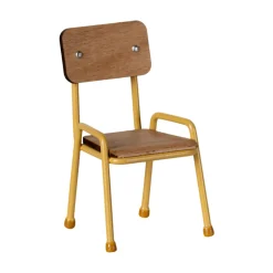 Maileg Wooden Chair - Yellow (Mouse)