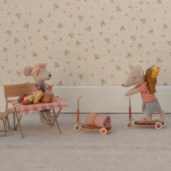 Maileg Wooden Garden Table and Chair Set - 2025 (Mouse)