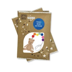 Make Your Own Teddy Bear Keyring Craft Kit