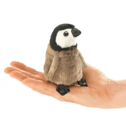 Mini Baby Emperor Penguin Finger Puppet