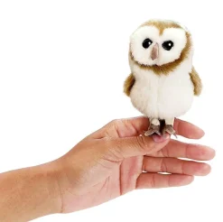 Mini Barn Owl Finger Puppet