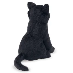 Mini Black Cat Finger Puppet