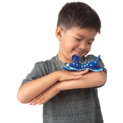 Mini Blue Nudibranch Finger Puppet