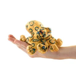 Mini Blue Ringed Octopus Finger Puppet