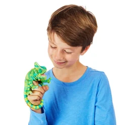 Mini Chameleon Finger Puppet