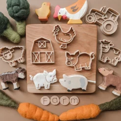 Mini Farm Animal Eco Cutter Set