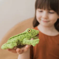 Mini Frog Finger Puppet