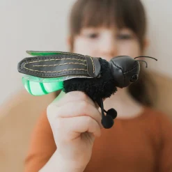 Mini Light-Up Firefly Finger Puppet