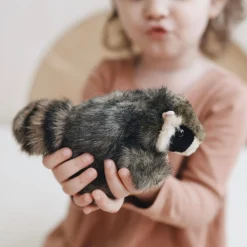 Mini Raccoon Finger Puppet