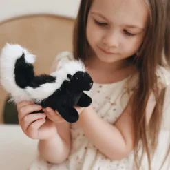 Mini Skunk Finger Puppet