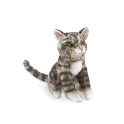 Mini Tabby Cat Finger Puppet