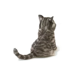 Mini Tabby Cat Finger Puppet