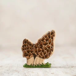 Morel Mushrooms | Wooden Toy Figurine