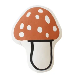 Natural Canvas Mushroom Pillow