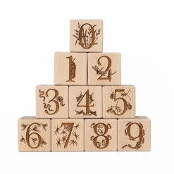 Nature Collection Alphabet Blocks (Set of 15) - Handmade in Canada