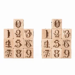 Nature Collection Alphabet Blocks (Set of 26) - Handmade in Canada