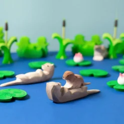 Otter Family Set (Set of 4) | Wooden Toy