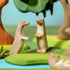 Otter Family Set (Set of 4) | Wooden Toy
