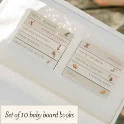 Our Very Little Library Board Book Set: A Foundational Language Vocabulary Board Book Set for Babies