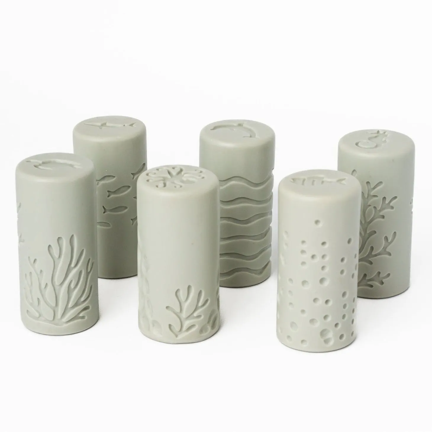 Play Dough Rollers & Stamp Set (Ocean Life)