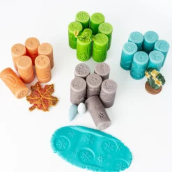 Play Dough Rollers & Stamp Set (Four Seasons)