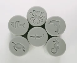 Play Dough Rollers & Stamp Set (Ocean Life)