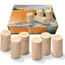 Play Dough Rollers & Stamp Set (Pond Life)