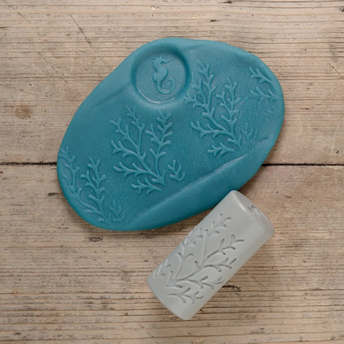 Play Dough Rollers & Stamp Set (Ocean Life)