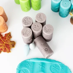 Play Dough Rollers & Stamp Set (Four Seasons)