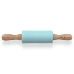 Premium Silicone Rolling Pin (Made in Canada) - Sky Blue