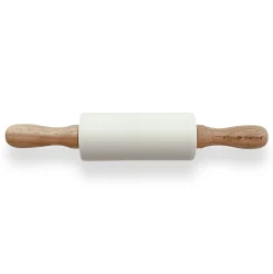 Premium Silicone Rolling Pin (Made in Canada) - Vanilla Cream