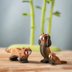 PRE-ORDER Red Panda and Bamboo Set