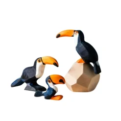 PRE-ORDER Toucan Family (Set of 3)
